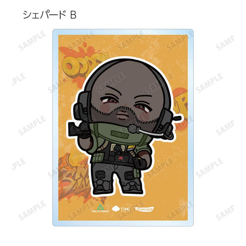 『Delta Force』トレーディングアクリルカード(単位/BOX)